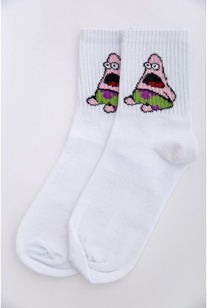 Шкарпетки жіночі, колір білий, 151R023