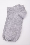 Однотонные мужские носки, светло-серого цвета, 167R205-1 - фото № 0