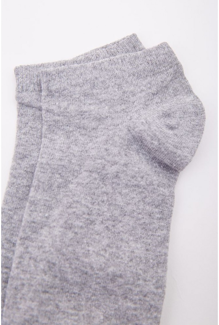 Купить Однотонные мужские носки, светло-серого цвета, 167R205-1 - Фото №3