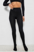 Колготы женские утепленные на флисе, цвет черный, 139RB868W - фото № 0