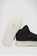 Кросівки жіночі зимові на хутрі, колір чорно-білий, 248RMB09 - фото № 4