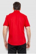 Рубашка мужская с принтом, цвет красный, 214R7128 - фото № 3