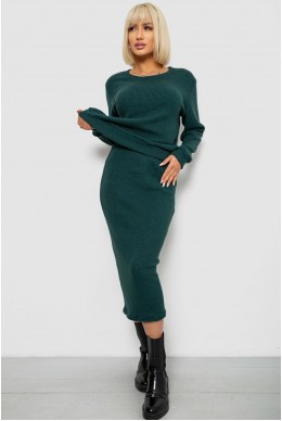 Костюм женский повседневный, цвет зеленый, 257R130
