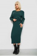 Костюм женский повседневный, цвет зеленый, 257R130 оптом - фото № 2