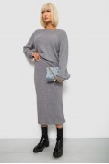 Костюм женский повседневный, цвет серый, 257R130 оптом - фото № 2