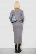 Костюм женский повседневный, цвет серый, 257R130 оптом - фото № 3