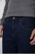 Джинсы мужские утепленные, цвет синий, 129R9834-2 - фото № 4