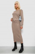 Костюм женский повседневный, цвет мокко, 257R130 оптом - фото № 2