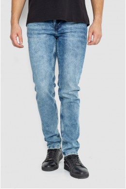 Джинси чоловічі однотонні  -уцінка, колір джинс, 247R6301-1-U-8