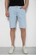 Шорти чоловічі джинсові  -уцінка, колір світло-блакитний, 238R2025-U-17 - фото № 0