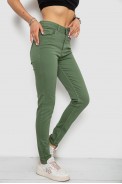 Джинси жіночі Slim Fit, колір зелений, 182R1489S19 - фото № 2