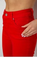 Джинси жіночі Slim Fit, колір червоний, 182R1489S19 - фото № 4