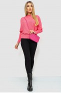 Кофта женская однотонная  -уценка, цвет розовый, 244R2034-U-21 - фото № 1