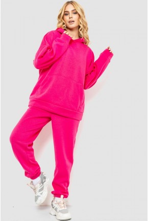 Спорт костюм жіночий на флісі, колір рожевий, 214R0102-1