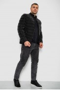 Куртка мужская демисезонная 214R822К -уценка, цвет Черный оптом - фото № 1