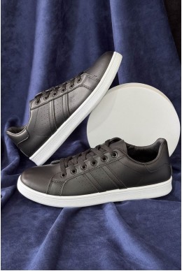 Кеди чоловічі, колір чорно-білий, 248RR217