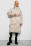 Куртка женская зимняя  -уценка, цвет светло-бежевый, 244R5618-U-1 - фото № 0