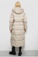 Куртка женская зимняя  -уценка, цвет светло-бежевый, 244R5618-U-1 - фото № 3