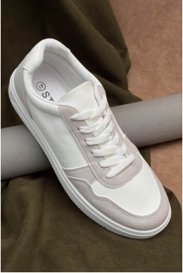 Кеди чоловічі, колір біло-сірий, 248RR194-7R