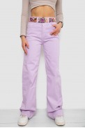 Джинси жіночі  -уцінка, колір бузковий, 250R00160-U-4 - фото № 0