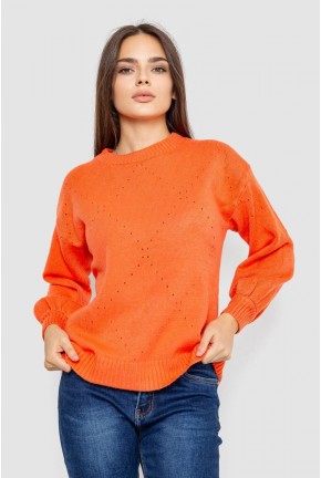 Светр жіночий, колір кораловий, 244R2026-8