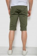 Шорти чоловічі  -уцінка, колір хакі, 244RLS24-0180-U-12 - фото № 3