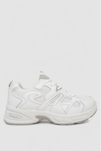 Кросівки жіночі, колір біло-сірий, 248RN60