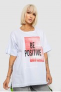 Футболка женская с принтом, цвет белый, 244R4011 - фото № 8