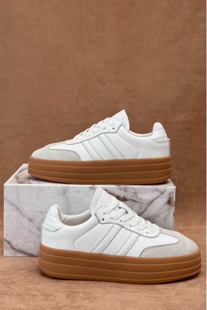 Кросівки жіночі демісезонні, колір білий, 248RCX1580