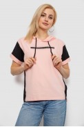 Футболка жіноча з принтом, колір персиковий, 244R2311-5 - фото № 0