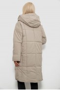 Куртка женская зимняя, цвет темно-бежевый, 244R8832 Куртка женская зимняя, цвет темно-бежевый, 244R8832 - фото № 3