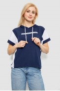 Футболка женская с принтом, цвет синий, 244R2311-5 - фото № 0