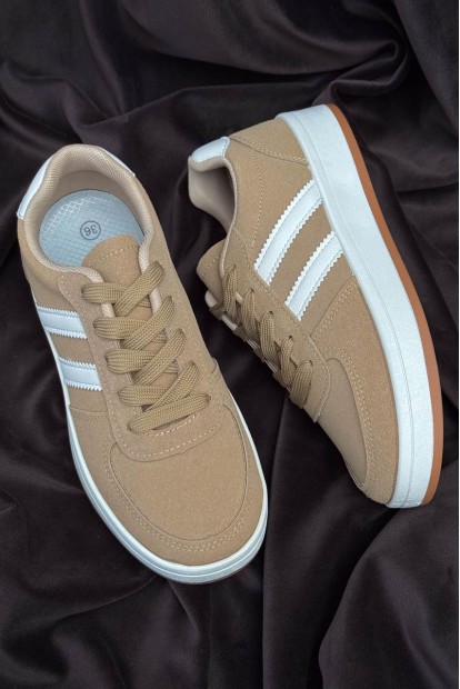 Кроссовки женские, цвет бежевый, 248RJH50-6