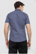 Чоловіча сорочка з принтом, колір синій, 186R7022 - фото № 3