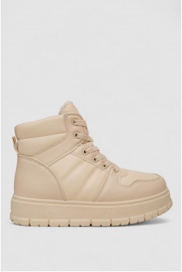 Кросівки жіночі зимові  -уцінка, колір бежевий, 248RBL2-U