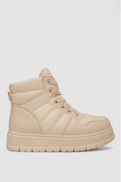 Кросівки жіночі зимові  -уцінка, колір бежевий, 248RBL2-U