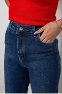 Джинсы женские прямые, цвет синий, 244R718S5399 - фото № 4