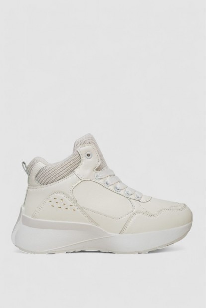 Кроссовки женские зимние на меху  -уценка, цвет белый, 248RXM21-U