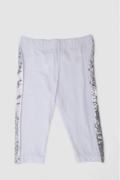 Велотреки для девочек  -уценка, цвет белый, 247R514-U-4