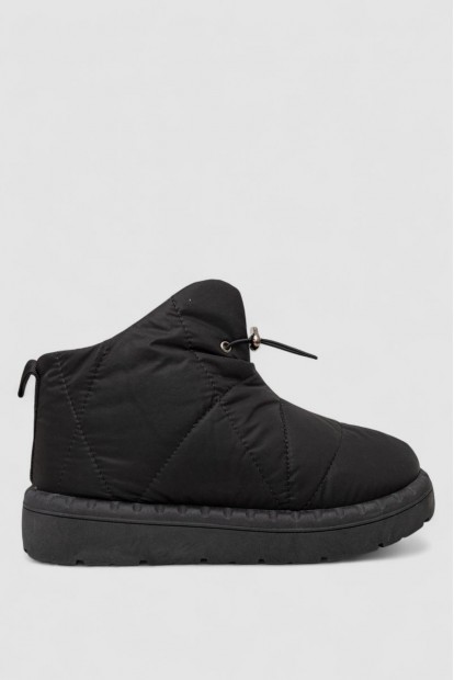 Дутики женские зимние на меху, цвет черно-серый, 248RFM400