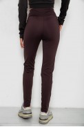 Лосини однотонні  -уцінка, колір шоколадний, 238R58650-U-1 - фото № 3