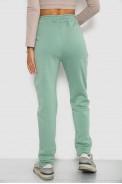 Спортивні штани жіночі на флісі  -уцінка, колір м'ятний, 238R57020-U-7 - фото № 3