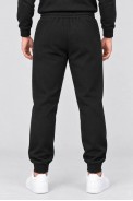Спортивные штаны мужские на флисе, цвет черный, 129R6130-5 - фото № 3