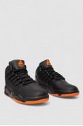 Кросівки чоловічі демісезонні, колір чорно-помаранчевий, 248RSK2312 - фото № 2