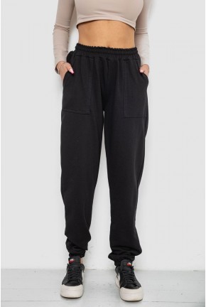Спортивні штани жіночі, колір чорний, 238R115