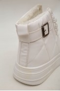 Кроссовки женские зимние  -уценка, цвет белый, 248RBB10-U-3 - фото № 6
