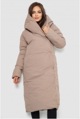 Куртка жіноча подовжена  -уцінка, колір бежевий, 244RZ705-U-4