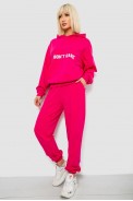 Спортивный костюм женский с принтом, цвет розовый, 244R1059AG - фото № 2