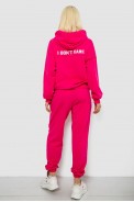 Спортивный костюм женский с принтом, цвет розовый, 244R1059AG - фото № 3