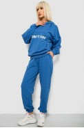 Спортивний костюм жіночий з принтом, колір синій, 244R1059AG - фото № 2